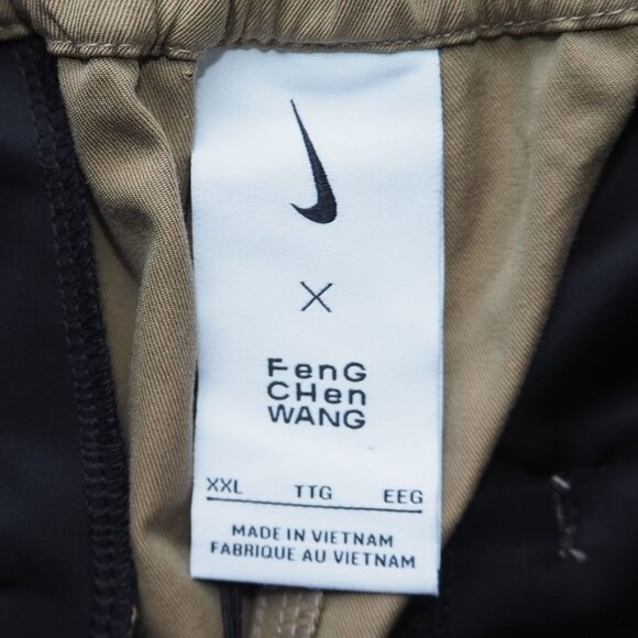Nike x Feng Chen Wang Cargo 'Brown' Convertible Pants DV4004-255 Unisex XXL - Picture 6 of 11